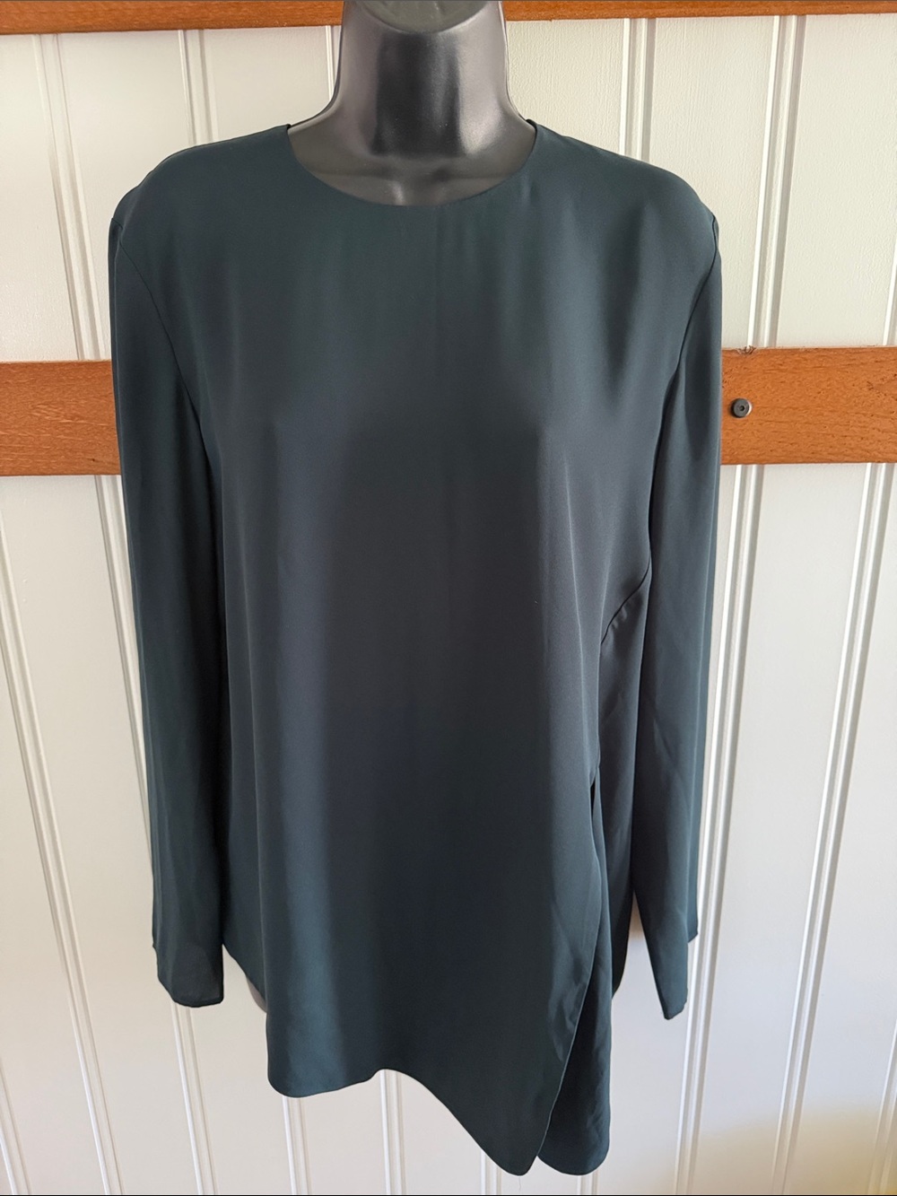 Babaton Dark Teal Long Sleeve Blouse